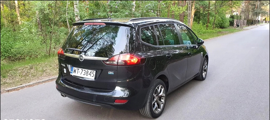 Opel Zafira cena 29800 przebieg: 178000, rok produkcji 2012 z Warszawa małe 67